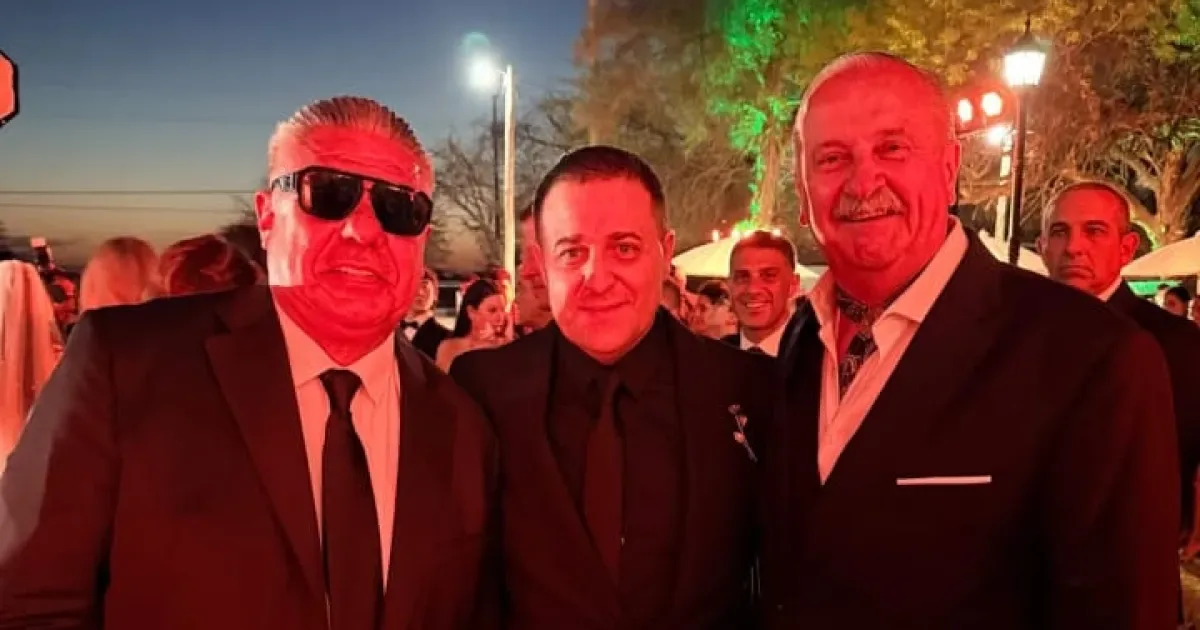Claudio Tapia en una imagen publicada por Sur Santiagueño