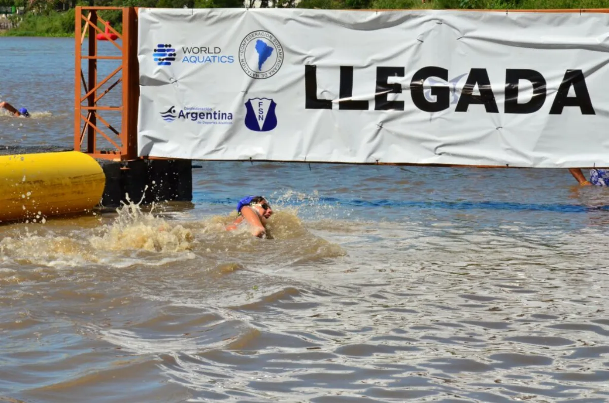 Thiago Pizzini Paz, el cordobés de 16 años que sueña con el top 10 en el Mundial Juvenil de Aguas Abiertas